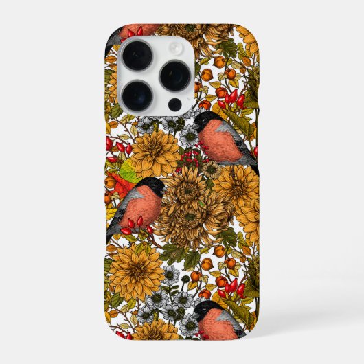 秋の庭1 iPhoneケース (裏面)
