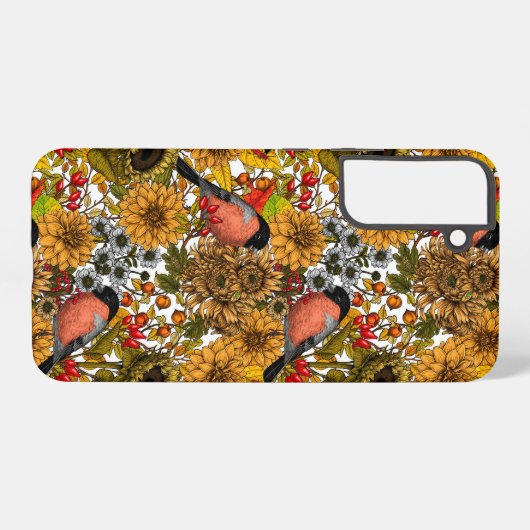 秋の庭1 SAMSUNG GALAXYケース (裏面横)