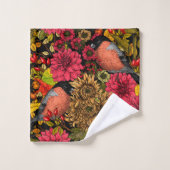 秋の庭2 バスタオルセット (ウォッシュタオル)