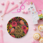 秋の庭2 ペーパープレート (パーティー)