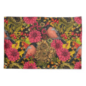 秋の庭2 枕カバー (裏面-左)