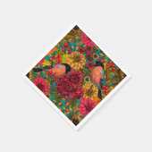 秋の庭3 スタンダードカクテルナプキン (角)