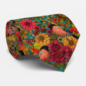 秋の庭3 ネクタイ (ロール)