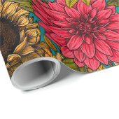 秋の庭3 ラッピングペーパー (ロールコーナー)