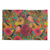 秋の庭3 枕カバー (裏面-左)