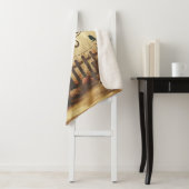 秋の庭&かかし シェルパブランケット (インサイチュ)