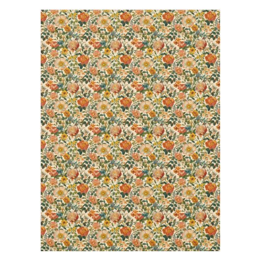 秋の庭 テーブルクロス (正面)