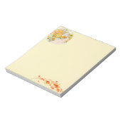 秋の庭 ノートパッド (回転)