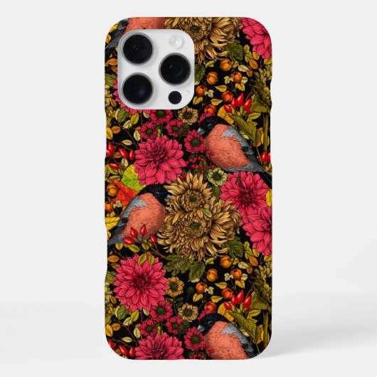 秋の庭 2 iPhoneケース (裏面)