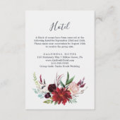 秋の庭 | Burgundy Hotelエンクロージャカード エンクロージャーカード (正面)