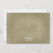 秋の引っ越し祝いパーティーカクテルパーティー 招待状 (裏面)