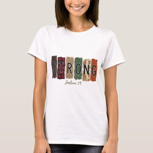 秋の強い言葉 Tシャツ (正面)