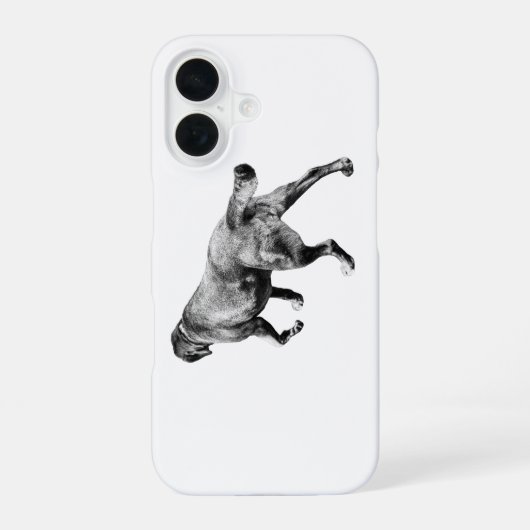 秋の強く歩み iPhone 16ケース (裏面)