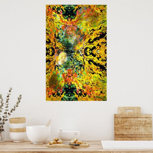 秋の影 ポスター (キッチン)