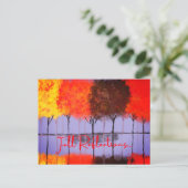 秋の思い出 ポストカード (スタンド正面)