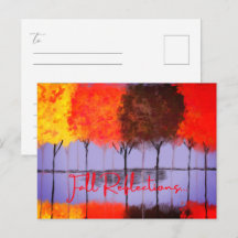 秋の思い出 ポストカード