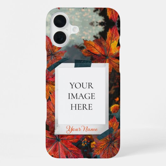 秋の思い出 iPhoneケース (裏面)