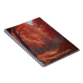 秋の思い ノートブック (右側)