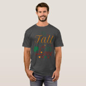 秋の恋おもしろい Tシャツ (正面フル)