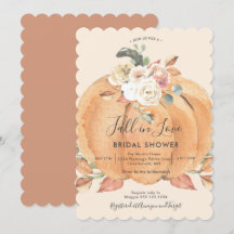 秋の恋のブライダルシャワー