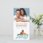 秋の恋の鳥の写真結婚の発表 セーブザデート (スタンド正面)