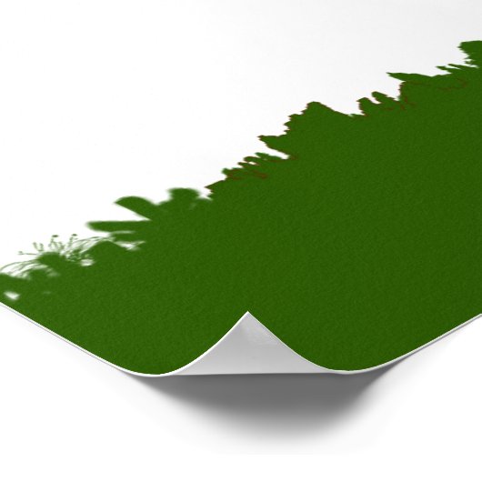 秋の恋の鳥 ポスター (角)