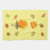 秋の恋 キッチンタオル (横)