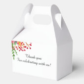 秋の恋 スクリプト ブライダルシャワー フェイバーボックス (裏面)