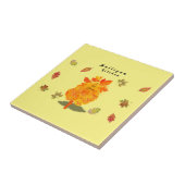 秋の恋 タイル (側面)