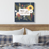 秋の恋III |私は家にいる キャンバスプリント (インサイチュ (寝室))