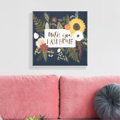 秋の恋III |私は家にいる キャンバスプリント (インサイチュ (リビング))