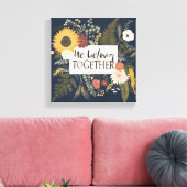 秋の恋IV |私たちは一緒に住んでいる キャンバスプリント (インサイチュ (リビング))