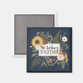 秋の恋IV |私たちは一緒に住んでいる マグネット (正面/裏面)