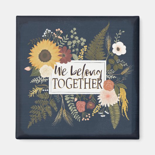 秋の恋IV |私たちは一緒に住んでいる マグネット (正面)