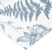 秋の息ラグジュアリーブルーフラワーシームレスパターン テーブルクロス (アングル)