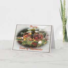 秋の恵みのテーブルナクルズカードの饗宴 カード