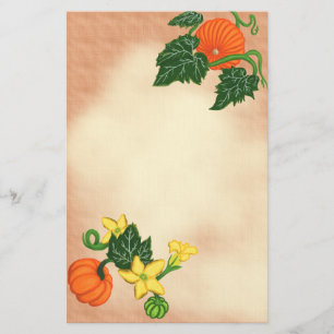 秋の恵みの~PumpkinのPatch~の文房具 便箋