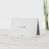 秋の恵みカード サンキューカード (裏面)