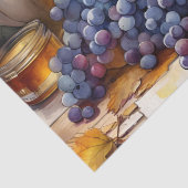 秋の恵み、かぼちゃ、ぶどうはちみつ 薄葉紙 (詳細)