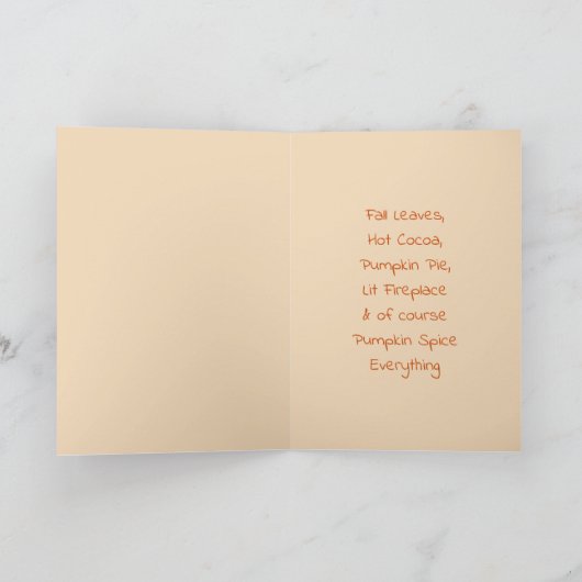 秋の恵み カード (内部)