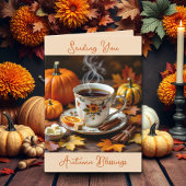 秋の恵み カード