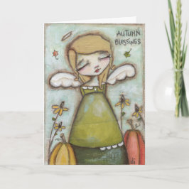 秋の恵み – グリーティングカード シーズンカード