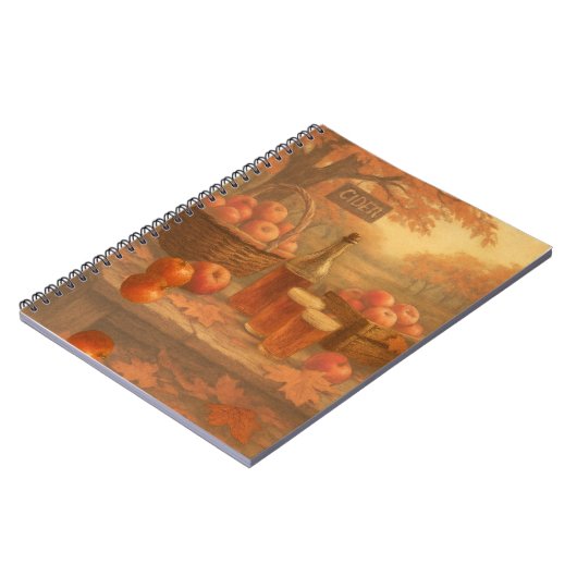 秋の恵み ノートブック (左側)