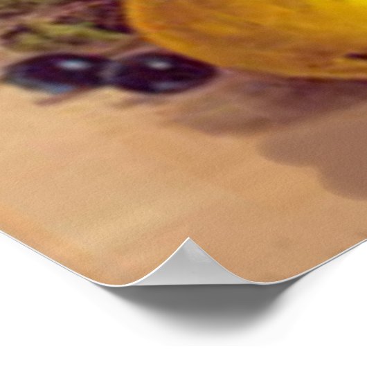 秋の恵み – プリント (角)