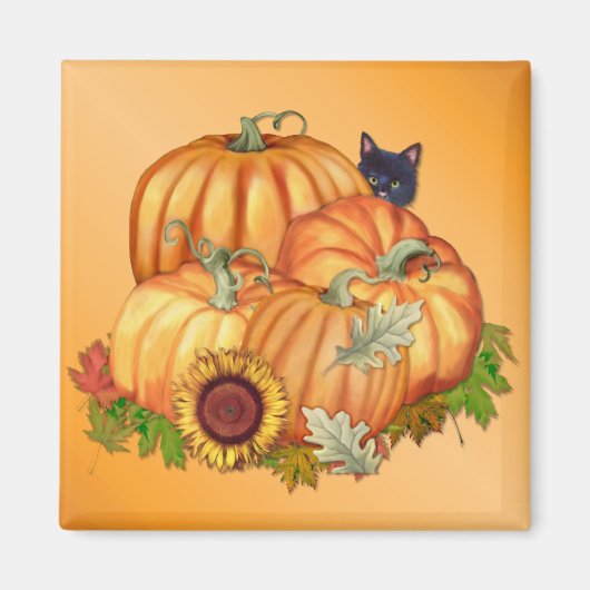 秋の恵み マグネット (正面)