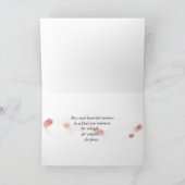 秋の悔やみや弔慰 カード (内部)