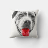 秋の悪いウインク クッション (裏面)