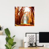 秋の情景ポスター ポスター (ホームオフィス)