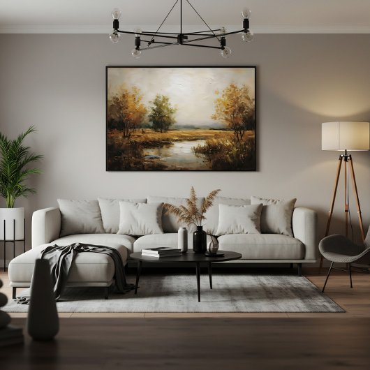 秋の情景 キャンバスプリント