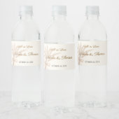 秋の愛結婚の花嫁 ペットボトルラベル (ボトル)